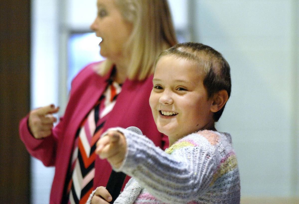 10 year old Pontiac girl with alopecia, 'Different is OK'
